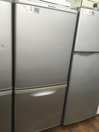 パナソニック 2ドア冷蔵庫 2012年製 NR-B145W-S