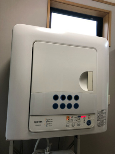 東芝 TOSHIBA 衣類乾燥機(6kg).全自動洗濯機(5kg)