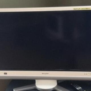 シャープ液晶テレビ37インチ　ジャンク