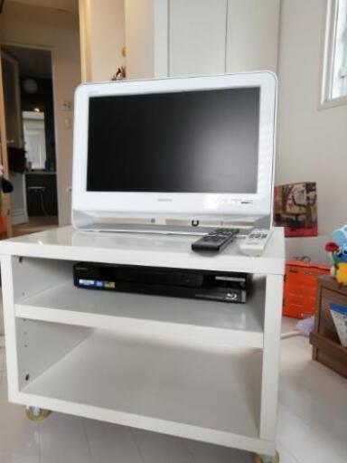 【動作確認済】美品 SONY 20型のTV\u0026Blu-rayレコーダー\u0026テレビ台