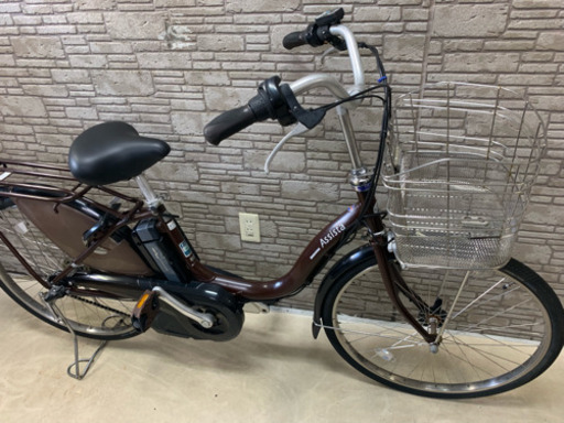 東京23区配達無料  新基準  ブリジストン アシスタ  8.1Ah リチウム 電動自転車 中古 24