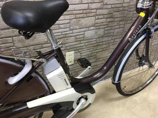 東京23区配達無料  新基準  ブリジストン  アシスタ  6Ah リチウム 電動自転車 中古