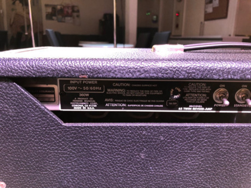FENDER ( フェンダー )  '65 TWIN REVERB ギターアンプ