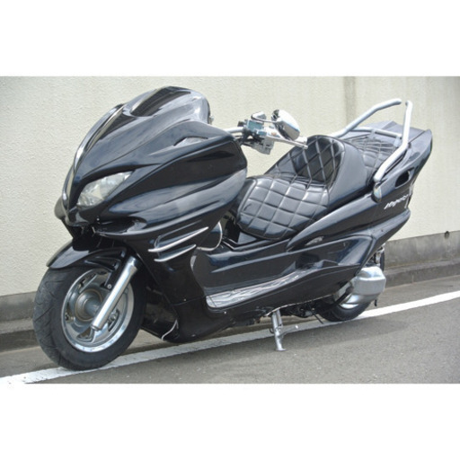 【YAMAHA マジェスティ】オールブラックカラー！！鉄板フルカスタム！！