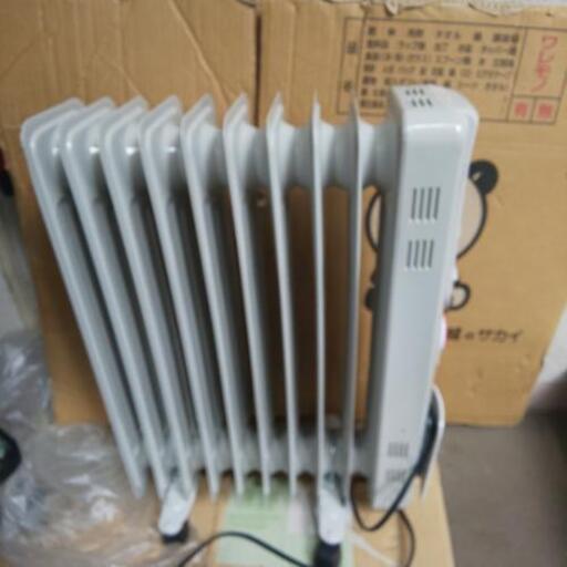 値下げ ほぼ新品 オイルヒーター今日のお昼に締め切ります。