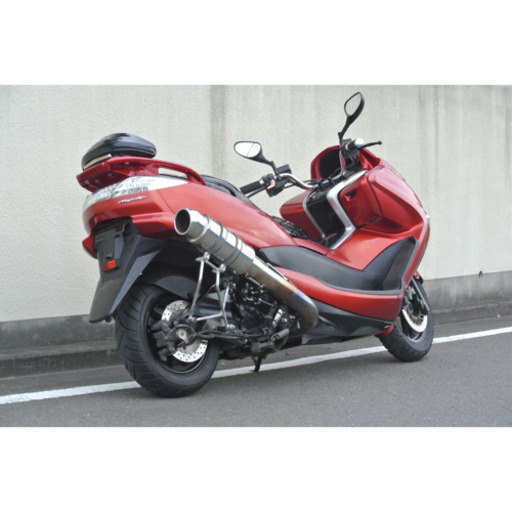 【YAMAHA マジェスティ4D9】ブラック×レッドカラー！エナメルシート新品！