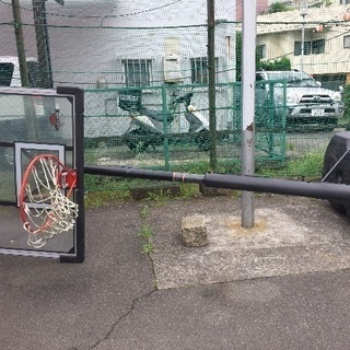 急募！バスケットゴール 高さ調節
