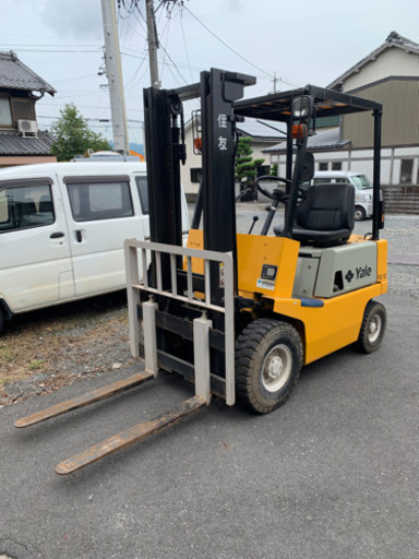 取引中 SoldOut 住友 Yale フォークリフト1t ガソリン 実動