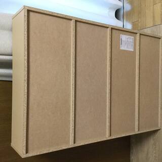 コミック収納ラック 4段 クラフトカラーの画像