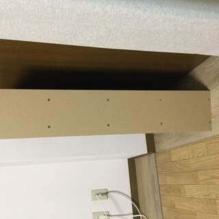 コミック収納ラック 4段 クラフトカラーの画像
