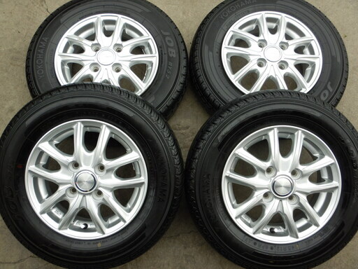 ハイゼット、エブリィ、アクティなど軽バン、軽トラ用　12インチ　車検ＯＫ♪