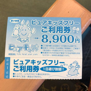 ララガーデンのピュアキッズのチケット