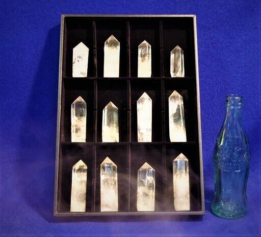 ブラジル産天然水晶一本剣　12P