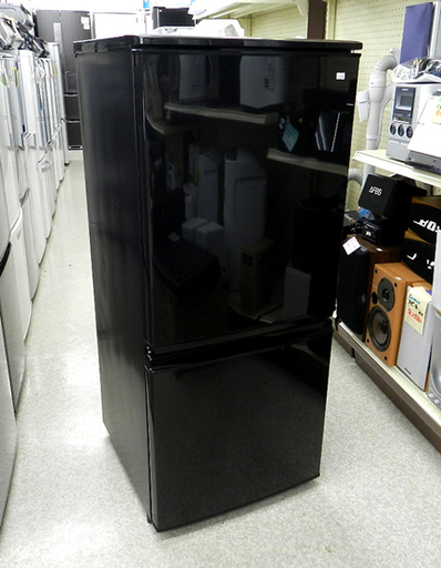 SHRAP 冷蔵庫 137L 2ドア 2015年製 SJ-D14A シャープ  ☆ PayPay(ペイペイ)決済可能 ☆ 札幌市 北区 屯田