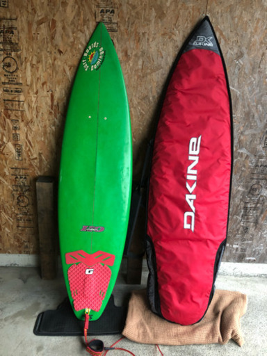 DMG サーフボード  DAKINEケース、リーシュコード付属