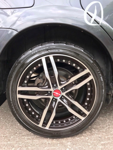 18インチ AMEシャレン アルミ + 夏タイヤ 4本セット