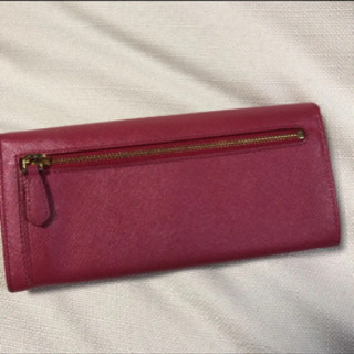 【美品】PRADA 長財布 サフィアーノの画像