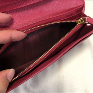 【美品】PRADA 長財布 サフィアーノの画像