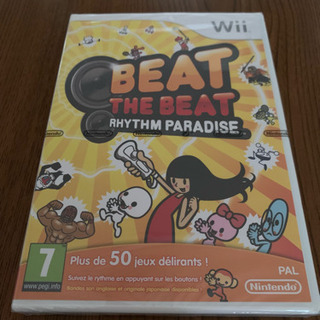 (新品未開封)wii用ソフトみんなのリズム天国(欧州版) “Be...