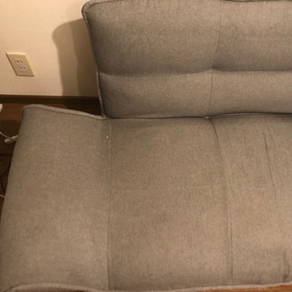  「取り引き中」ソファー グレー 取りに来てくれる方限定 綱島駅付近の画像