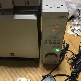 YAMAHA ヤマハ ホーム シアター サウンド システム TSS-15 導通のみ確認済み リモコン付きの画像