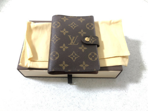 ルイヴィトン 手帳カバー モノグラム アジェンダ アドレス帳 6穴式 システム帳　値下げしました。