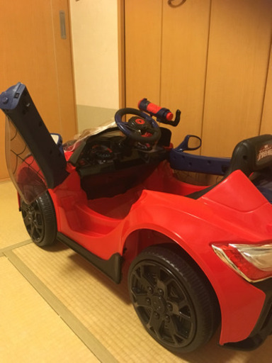 スパイダーマン 電動乗用 中古 子供 玩具 
