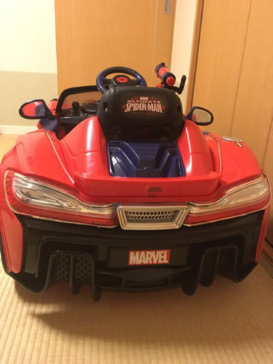 スパイダーマン 電動乗用 中古 子供 玩具 