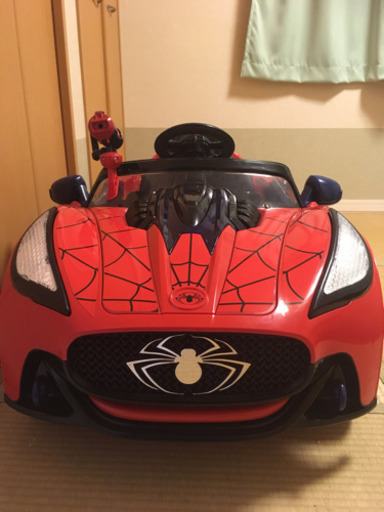 スパイダーマン 電動乗用 中古 子供 玩具