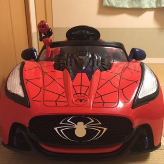 スパイダーマン 電動乗用 中古 子供 玩具 