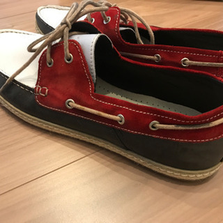 デッキシューズ☆EUR44☆28☆ほぼ未使用☆の画像