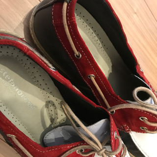 デッキシューズ☆EUR44☆28☆ほぼ未使用☆の画像
