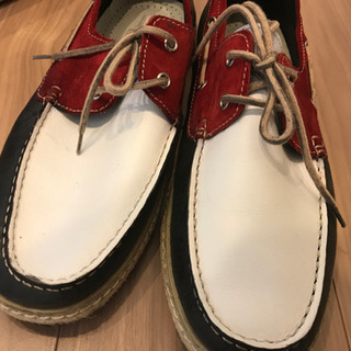 デッキシューズ☆EUR44☆28☆ほぼ未使用☆の画像