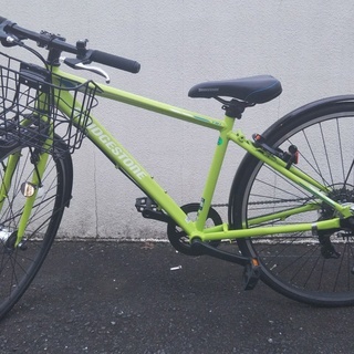 【ブリジストン】 クロスバイク TB1 TB42 2019年モデル 27インチ ネオンライム【カゴ付き】 ブリジストン】 クロスバイク TB1 TB42 2019年モデル 27インチ ネオン