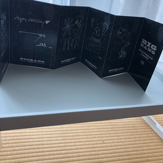 BIGBANG 会員限定 誕生メッセージポストカードの画像