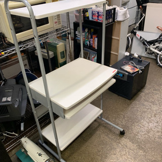 パソコン台 白 机 作業台