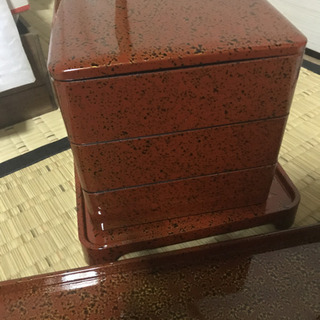 3重箱とお盆のセット