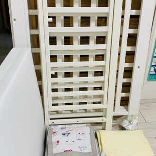 中古 KATOJI ベビーベッド等 4点セットの画像