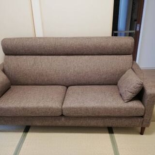 【美品】大塚家具三人掛けソファー