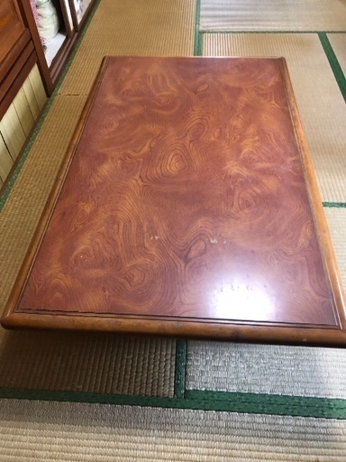 座卓 薄茶