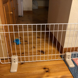 ペットフェンス 柵（白色）1つ（幅90cm 高さ40cm）の画像