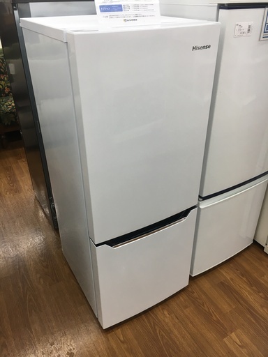 【1年間保証付き】Hisense（ハイセンス）2018年製 2ドア冷蔵庫