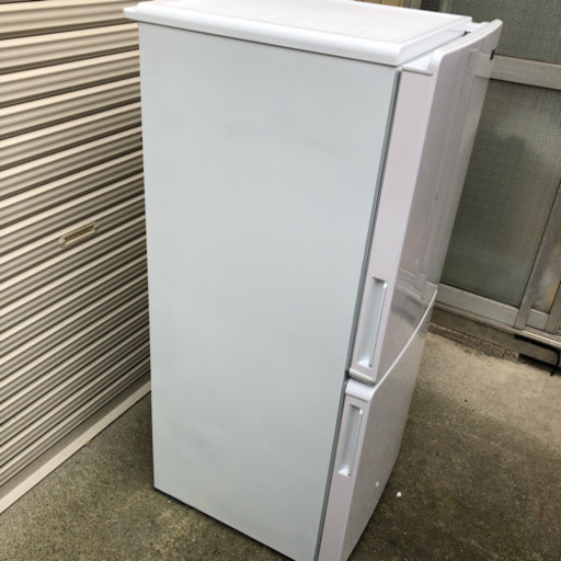 2018年製 極美品 Haier ハイアール 148L 2ドア冷蔵庫（ホワイト）【右開き】Haier JR-NF148B-W
