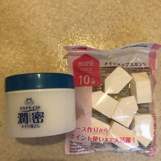 メイク落とし スポンジ  