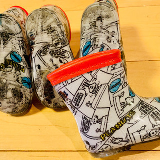 PEANUTＳ  スヌーピーの 長靴   (  2セット )の画像