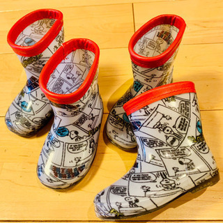 PEANUTＳ  スヌーピーの 長靴   (  2セット )の画像