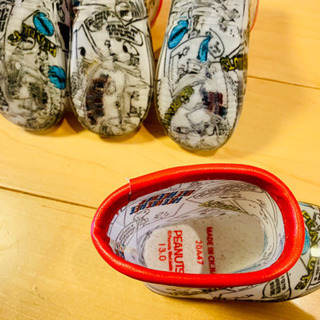 PEANUTＳ  スヌーピーの 長靴   (  2セット )の画像