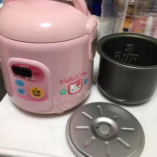 ハローキティ 炊飯器 の画像