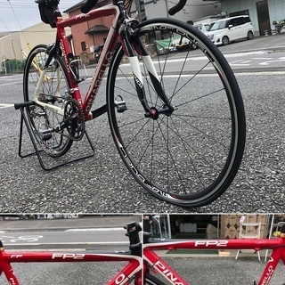 美品【 PINARELLO 】ピナレロ 名車 FP2 ロードバイク 7005 T6アルミフレーム フレームサイズ540㎜ の画像