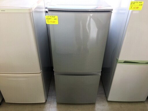 シャープ冷蔵庫140L　2013年製
